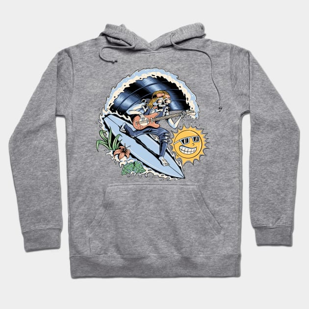 Surf Rock Hoodie by quilimo